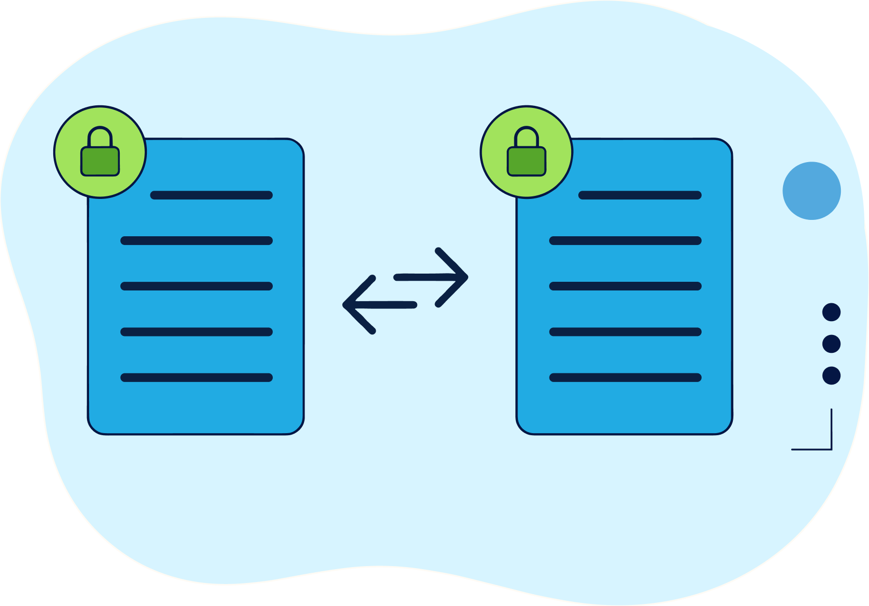 Secure File graphic